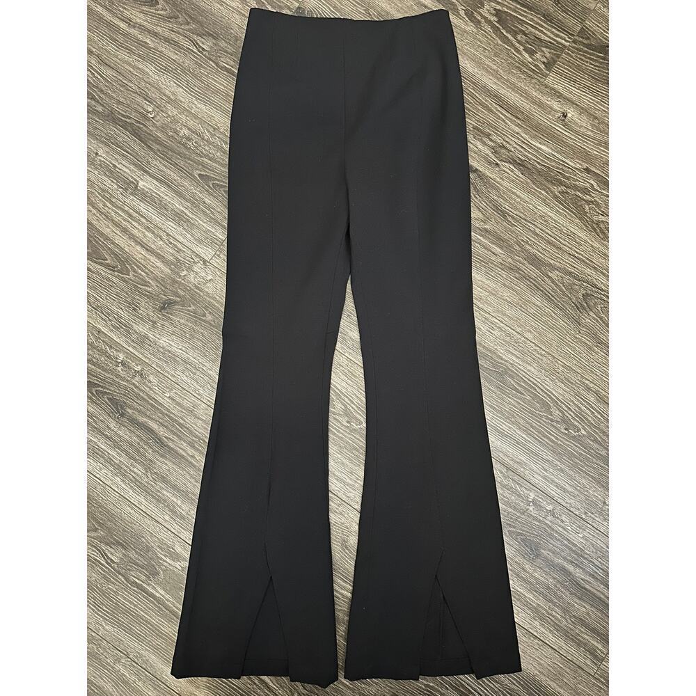 Free People Real Deal Slit Pant in Black Extra Small NWT